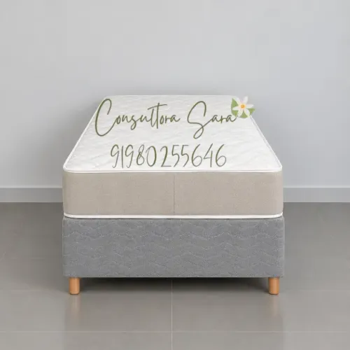 CAMA BOX SOLTEIRO MOLAS ENSACADAS