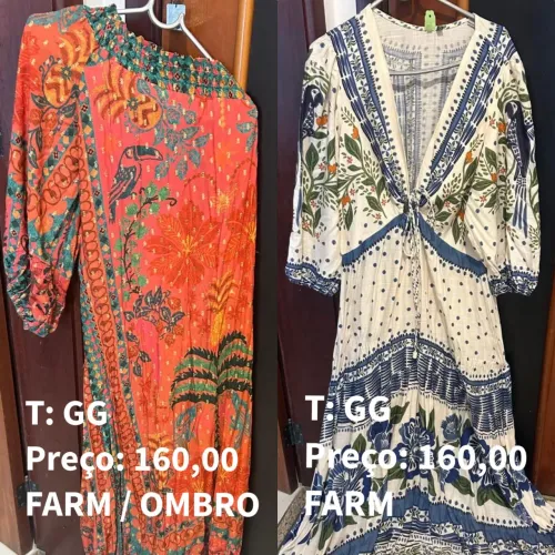 Vestidos longos - FARM novíssimos