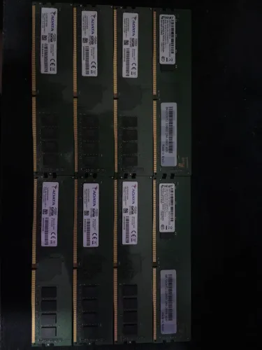 Memórias RAM DDR4 8GB 3200MHz R$ 200,00 A Unidade