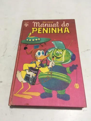 Livro Manual Peninha Disney antigo