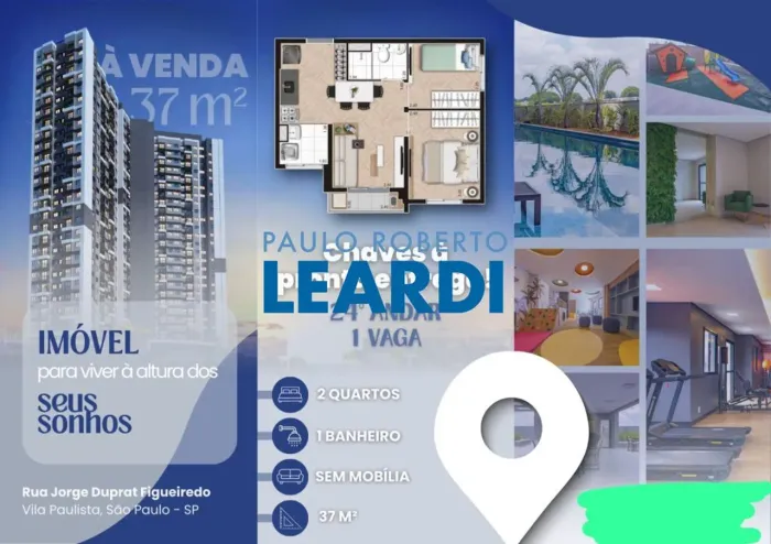 APARTAMENTO - VILA MASCOTE - SP