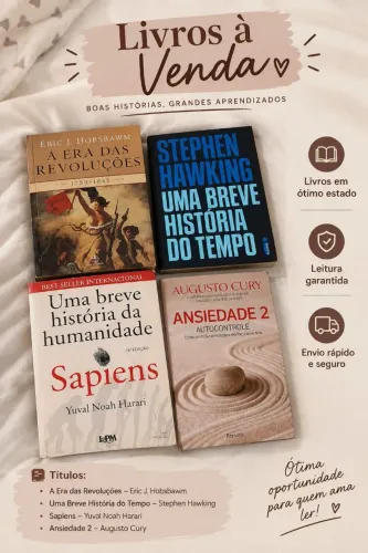 Kit 4 livros