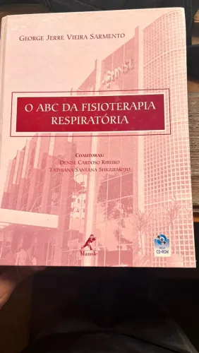 Kit 2 Livros Fisioterapia Respiratória Sarmento Manole 