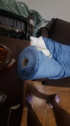Rolos de tecido para costura