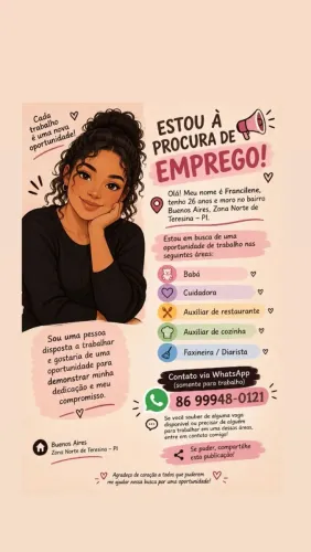 ESTOU DISPONÍVEL 