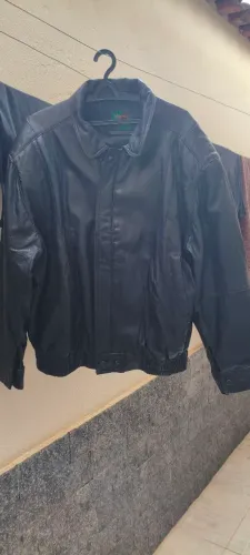 Jaqueta de couro Harvey & Crombie Tam G