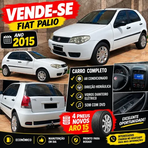 Fiat Palio RUA 1.0 Fire Flex 8V 5P 2015