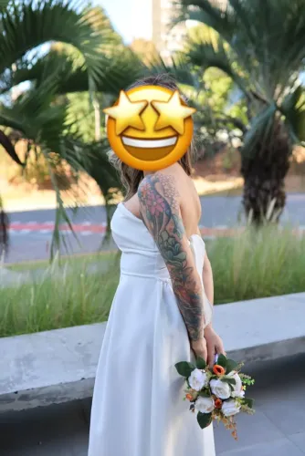 Vestido branco casamento civil 