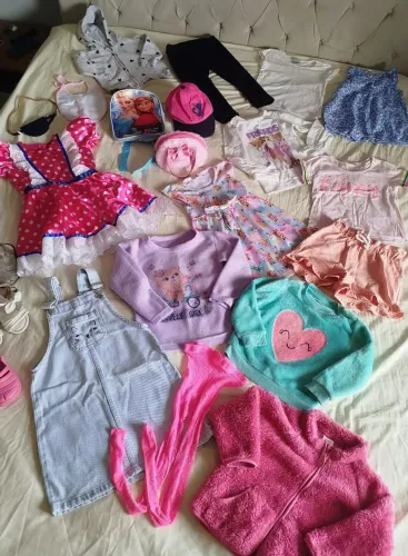Combo roupa infantil menina - 2/4 anos