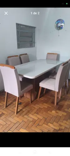 Mesa de jantar com 6 cadeiras