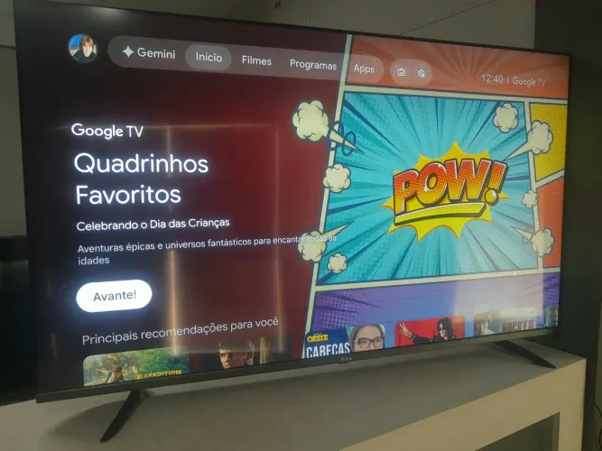 Tv philco 58 polegadas 4k Android Bluetooth comando de voz leia o anúncio todo