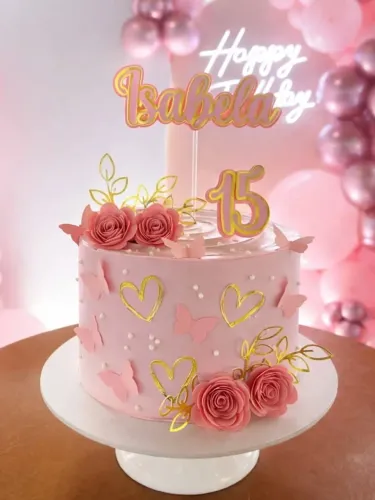 TOPO DE BOLO - 15 ANOS ?