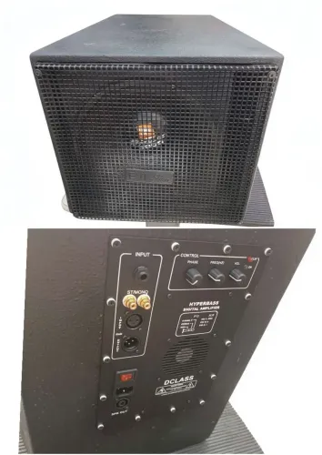 Sub ativo de 15' 600w. D.class