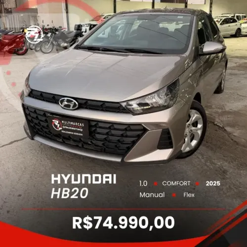 Hyundai HB20 Comfort Plus 1.0 Flex 12V Mec. 2025