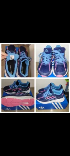 Tênis Adidas Galaxy Star Cloudfoom p corrida ou uso diário novo tam 38