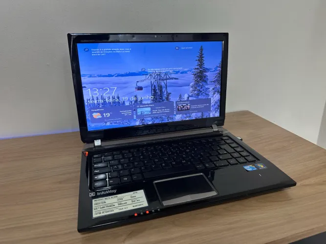 Notebook Itautec/Infoway Core i3 + SSD 240GB | Pronto para Uso