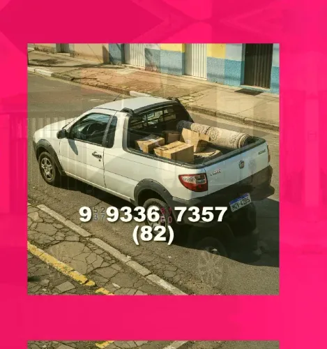 Frete disponível! Contato: 82?9?9336?7357 - João, recados rápidos!