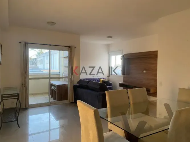 Apartamento para locação totalmente mobiliado com móveis eletrodomésticos e utensílios de