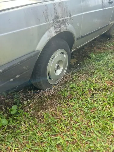 RODA ORBITAL 14 COM PNEUS 14 EM BOM ESTADO