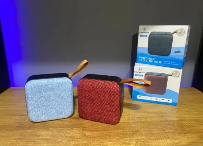 Mini Caixa de Som Bluetooth Portátil KAPBOM KA-8518