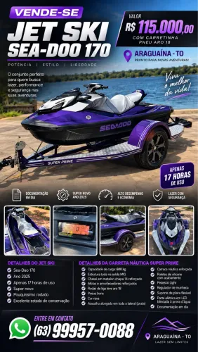 Jet-ski sea doo se 170 2025