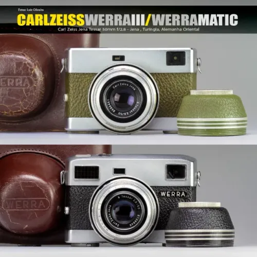 Duas Câmeras Rangefinder Werra(Carl Zeiss), Werra III e Werramatic