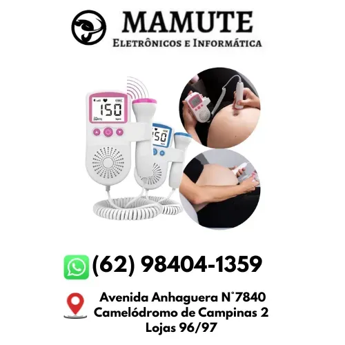 Monitor Batidas Coracao Bebe Doppler Fetal Cardiaco Aparelho