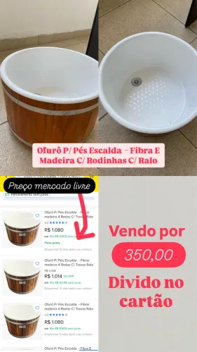 Ofuror spa dos pés 