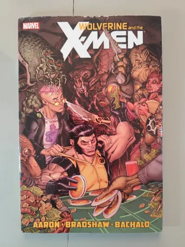 Wolverine and the X-Men: Alpha & Omega - Capa Dura com Sobrecapa [Importado - USA - 2012]