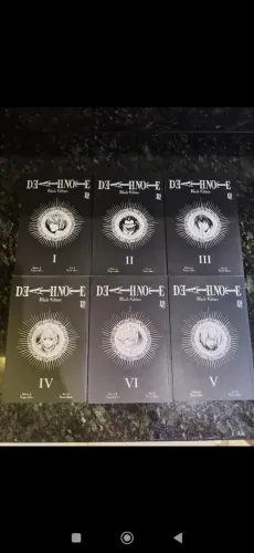 Mangá death note Black edition 