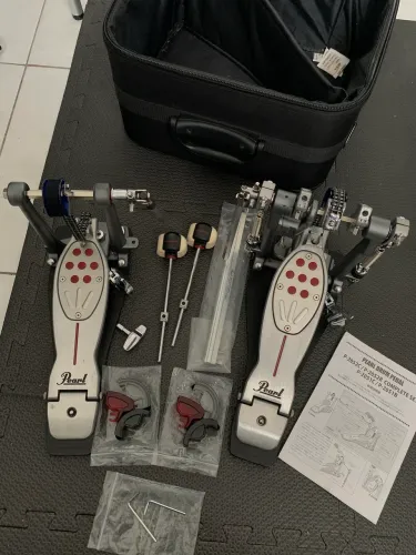 Pedal duplo Pearl Redline