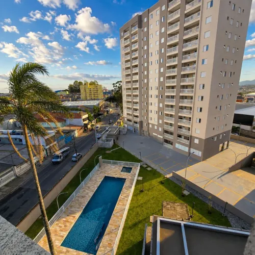 Apartamento com Ar Condicionado, 59M², Varanda Gormet, para alugar no Nova Bonsucesso