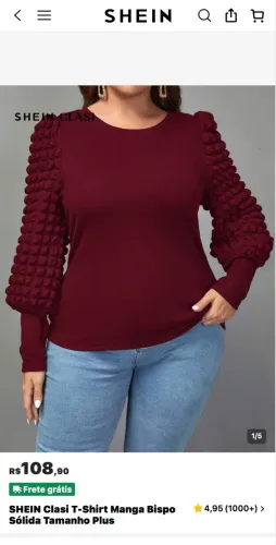 blusinha inverno shein! G