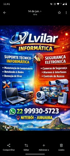 Serviços de informática e segurança eletrônica