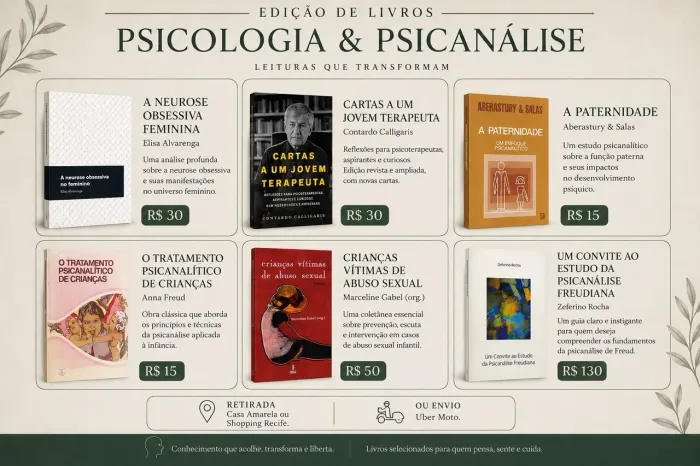 Livros Psicologia e Psicanálise