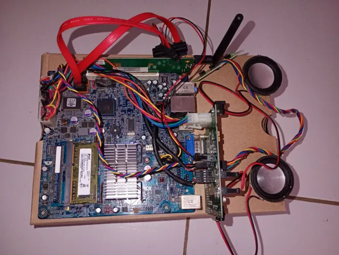 Kit Placa Mãe Intel Atom D525