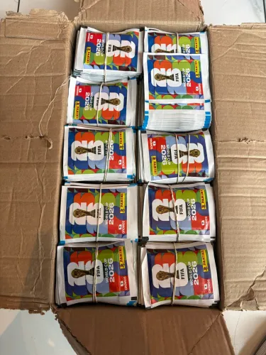 Caixa de figurinhas da copa 2026 no atacado 
