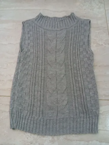 Colete Feminino de Lã Tamanho M