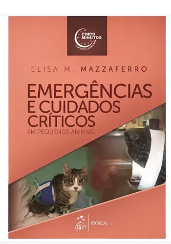 Livro de Emergência e Cuidados Criticos cão e gato