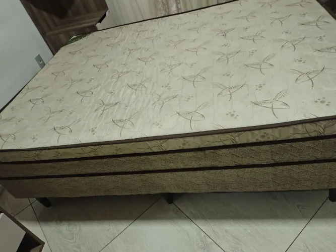 cama de casal conjugada marca col chobox HS 44 cm xb1,88 Mts X 1,38 mtsvpalha mr