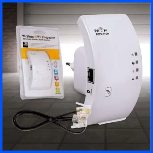 Repetidor de sinal Wi-Fi universal com alcance de 300 metros Novo