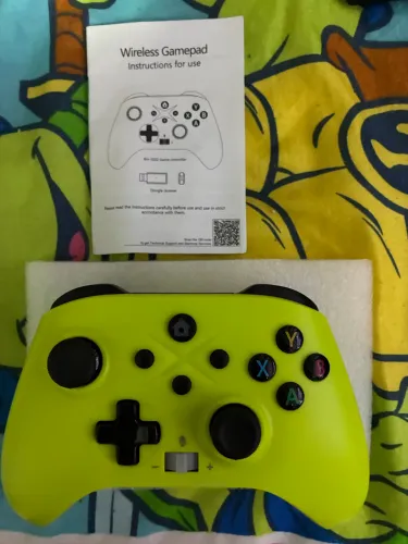Controle Sem Fio 2.4G para Xbox One, Xbox Series S, Controle Xbox com Vibração Dupla