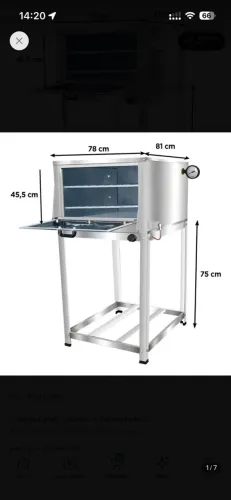 Forno a Gás Industrial 150 Litros