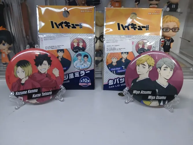 2 Espelhos Haikyuu + suporte