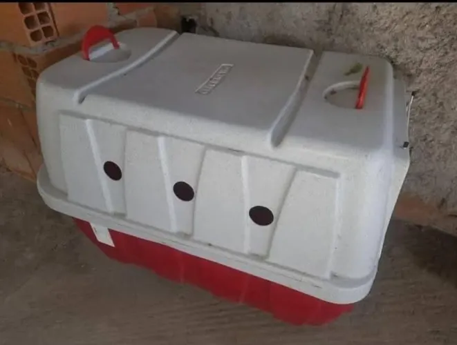 Casa móvel e fixa pra cachorro porte grande