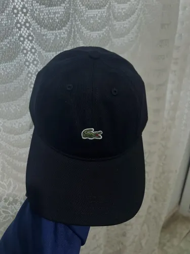 Boné Lacoste original preto 