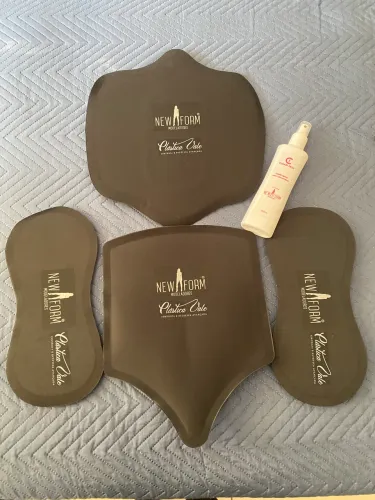 Kit placas pós lipoaspiração e abdominoplastia