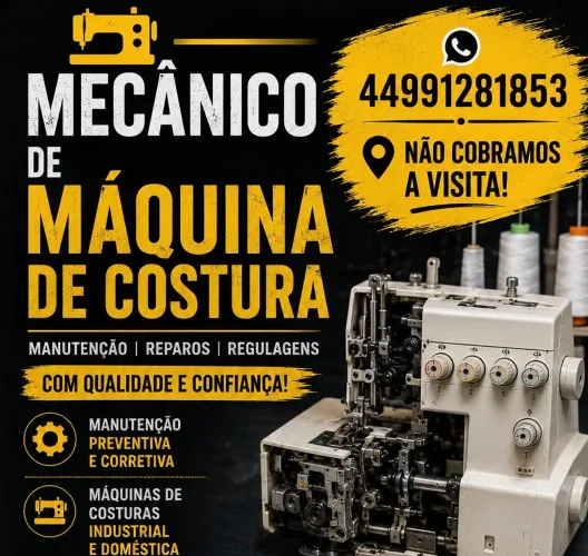 Mecânico de máquina de costura
