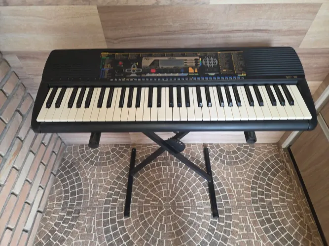 Teclado Yamaha PSR-I320 + Suporte em X + Fonte Original