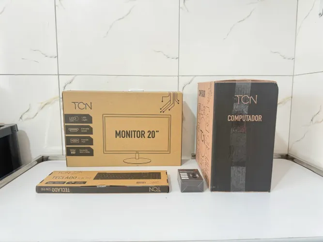 Computador Completo Novo na Caixa